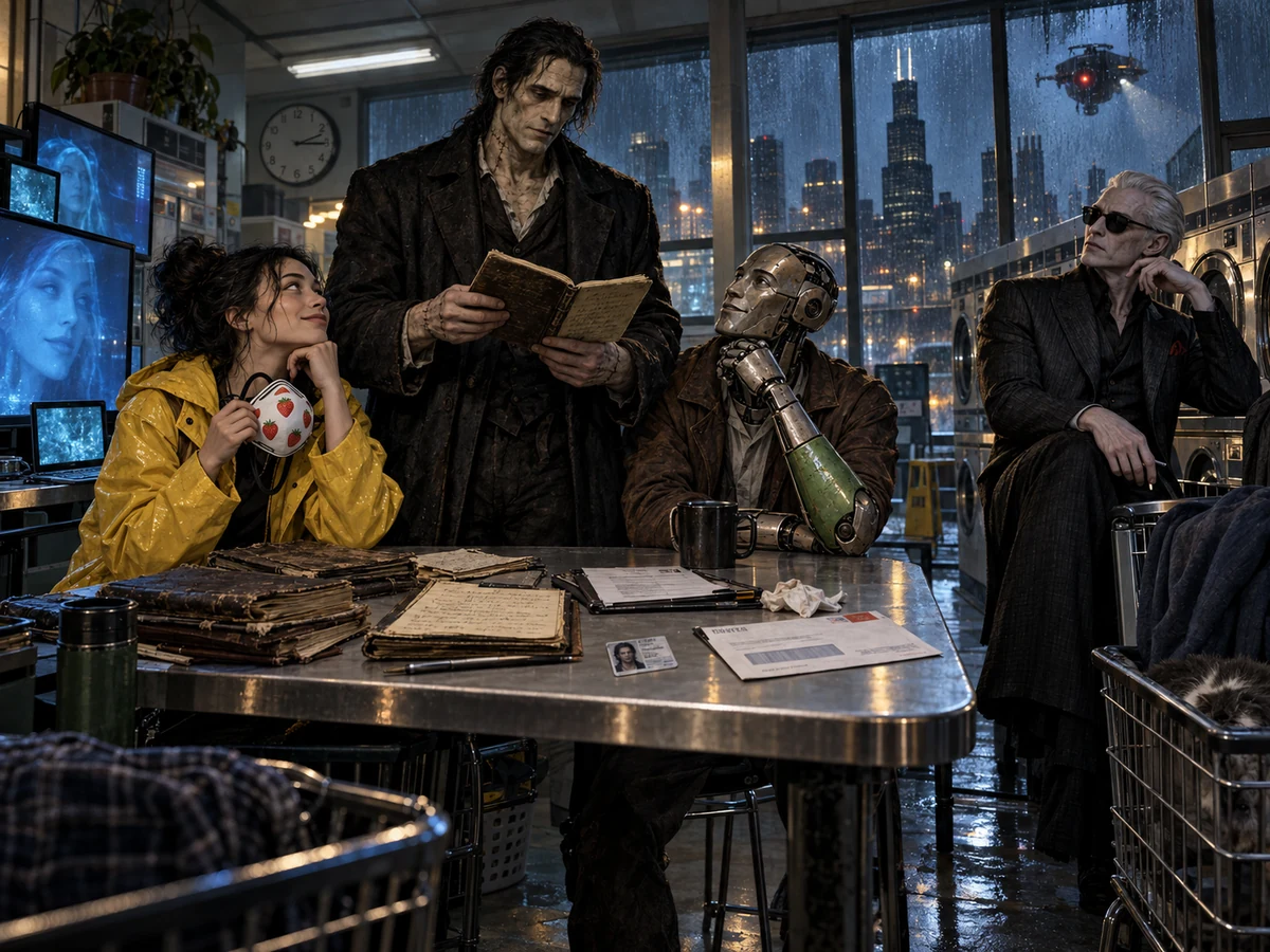 Mr. Frankenstein, Please Confirm You Are Not a Robot cover